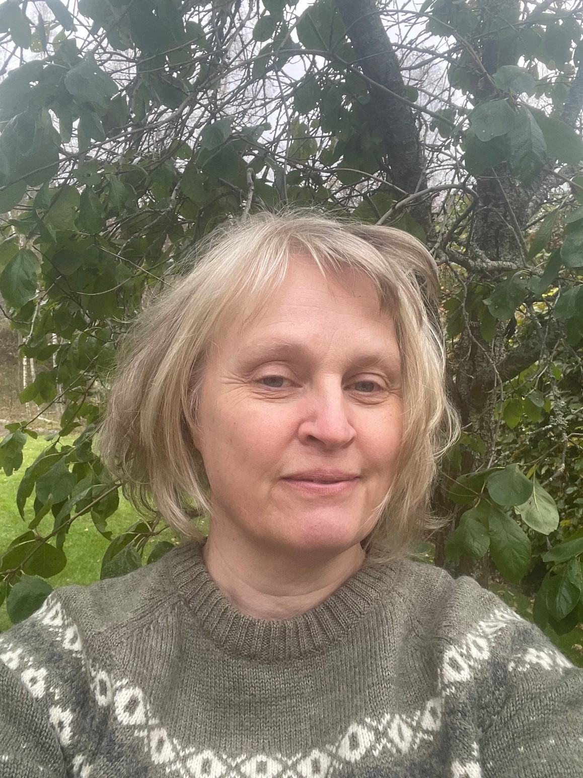 Porträtt på Sarah Wallin Ahlström