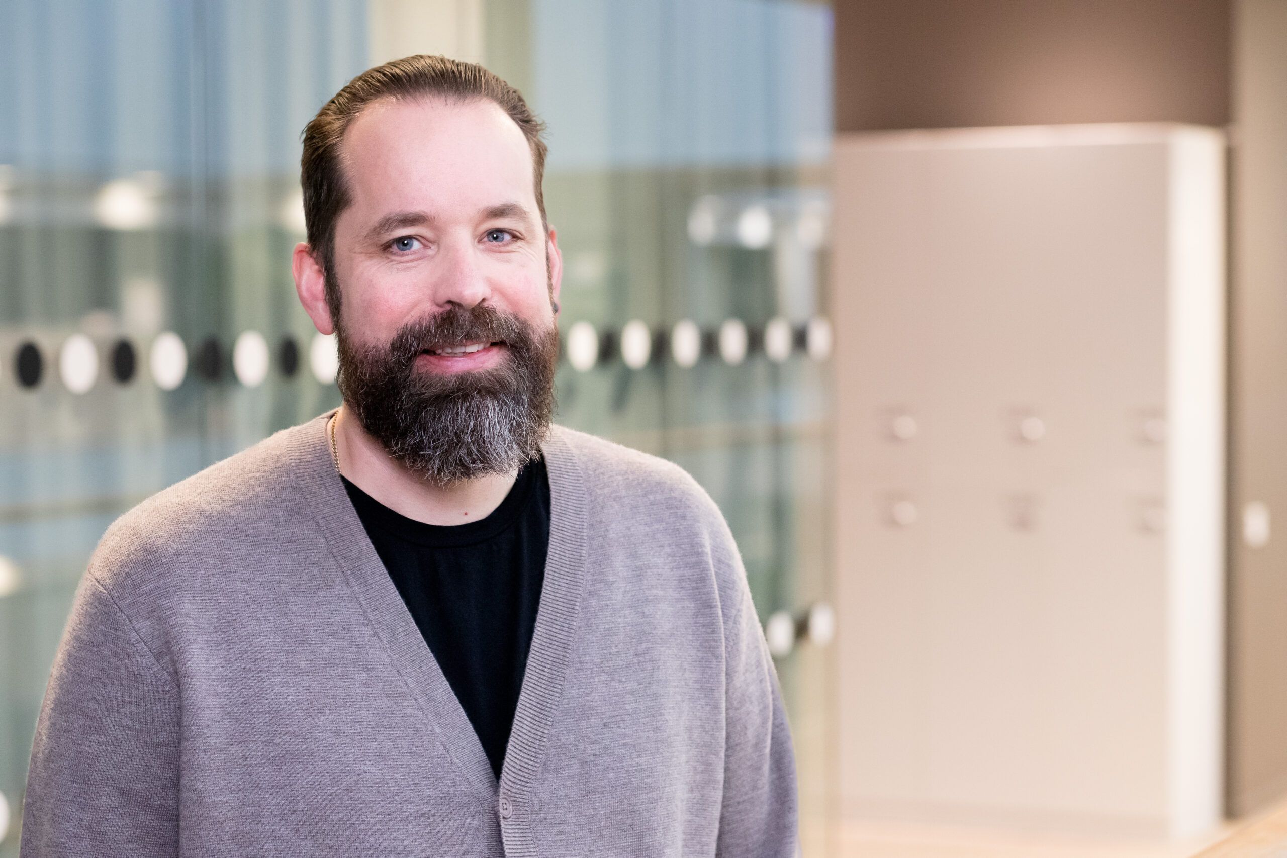 Porträtt på Jonas Monsen