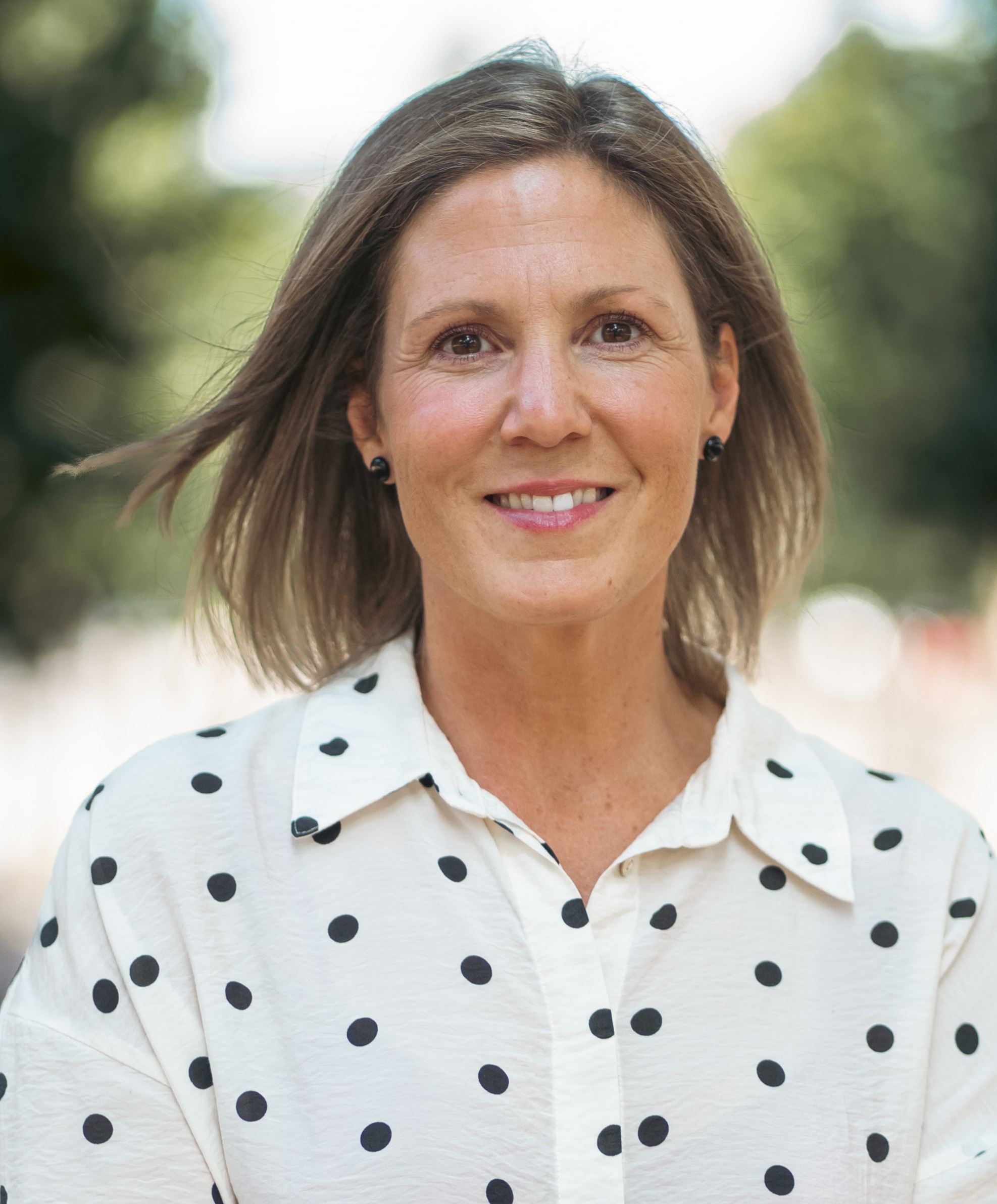 Porträtt på Lena Edring